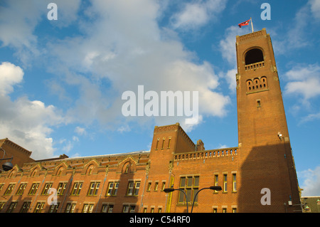 Le Beurs van Berlage stock exhange building par Hendrik Petrus Berlage (1903) Amsterdam Pays-Bas Europe Banque D'Images