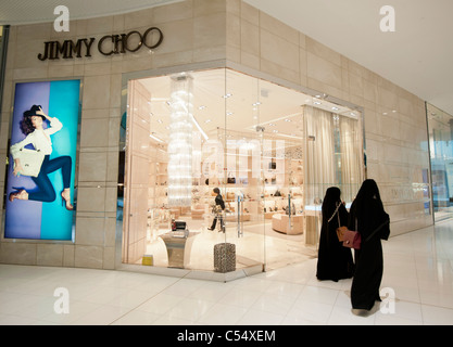 Jimmy Choo boutique dans le centre commercial de Dubaï à Dubaï Émirats Arabes Unis ÉMIRATS ARABES UNIS Banque D'Images