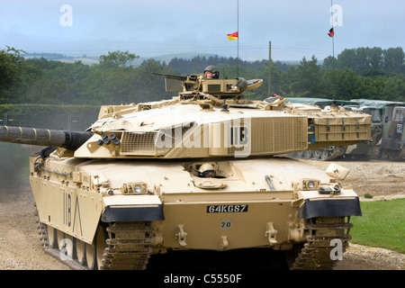 2011 Tankfest Bovington Tank Challenger 1 Dorset UK Banque D'Images