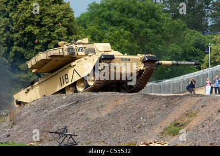 2011 Tankfest Bovington Tank Challenger 1 Dorset UK Banque D'Images