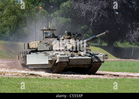 Tankfest Bovington Dorset UK 2011 Challenger II appelé Megatron Banque D'Images