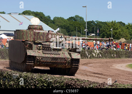 2011 Tankfest Bovington Dorset UK Panzer IV Ausfuhrung Banque D'Images