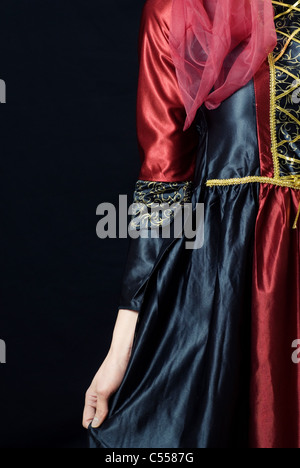 Robe victorienne Banque D'Images