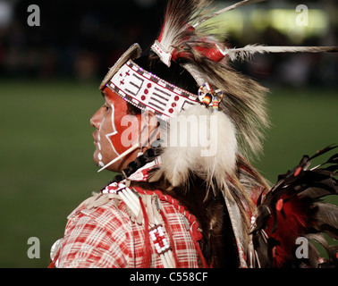 Fort Washakie, Wyoming. 52e jours de l'Est Indien Shoshone. Banque D'Images