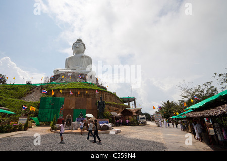 Le Grand Bouddha de Phuket en Thaïlande. Banque D'Images