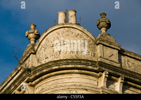 Chemin de fer abandonné Tavern Pub à Hackney, Londres, UK Banque D'Images