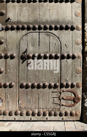 Détail de la porte [Palacio de Congresos], [Calle Torrijos], Cordoue, Andalousie, maintenant utilisé comme un [Centre d'information touristique] Banque D'Images