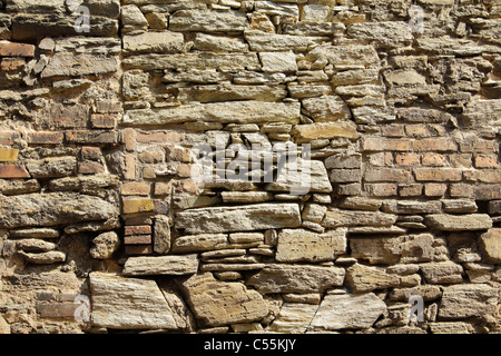vieux mur de Pierre Banque D'Images