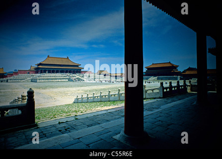 Musée du Palais impérial (Cité interdite) à Beijing Banque D'Images