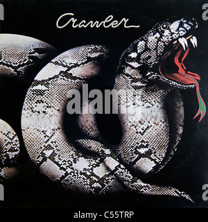Couverture de l'album vinyle original par Crawler Crawler 1977 parution sur Epic Records Banque D'Images