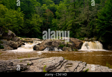 USA, North Carolina, Linville Falls Banque D'Images