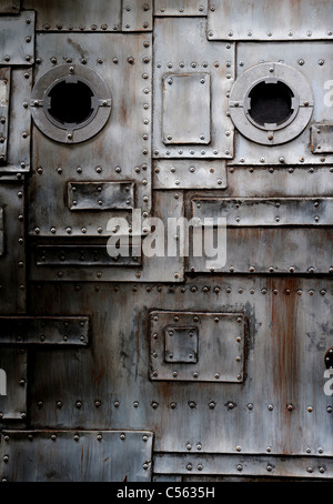 Close up of metal texture Banque D'Images