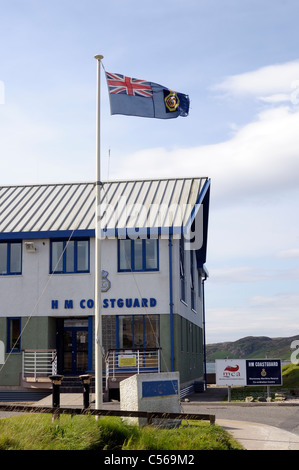 La station des garde-côtes de Stornoway Banque D'Images