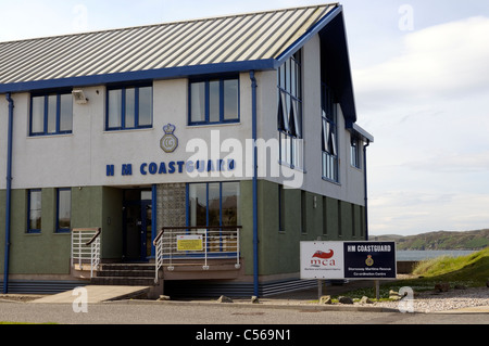 La station des garde-côtes de Stornoway Banque D'Images