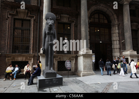 Musée égyptien, Turin, Italie, Europe Banque D'Images