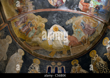 L'église de Saint Sauveur à Chora, Musée Chora,est considéré comme l'un des plus beaux exemples d'une église byzantine. Banque D'Images