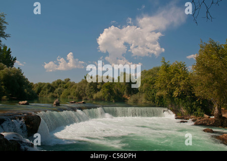 Près de chutes d'eau de Manavgat Antalya,Turquie,Côté Banque D'Images