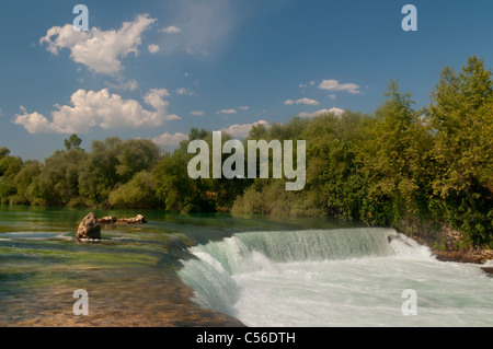 Près de chutes d'eau de Manavgat Antalya,Turquie,Côté Banque D'Images