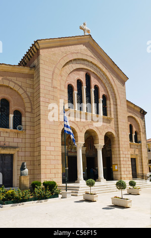 Église de St Agios Dionysios, Zakynthios Banque D'Images