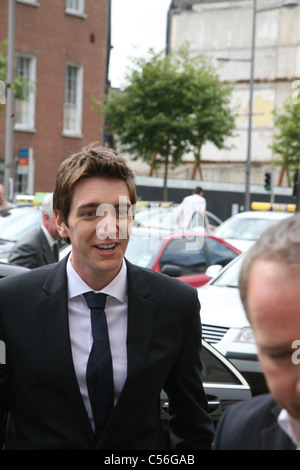 James Phelps arrive à la Dublin Premiere de Harry Potter et les Reliques de la mort : Partie 2 du Savoy Cinema Dublin Ireland Banque D'Images