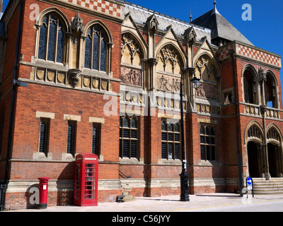 L'extérieur de l'hôtel Swan Theatre partie de la Royal Shakespeare Company de Stratford-Upon-Avon UK Banque D'Images