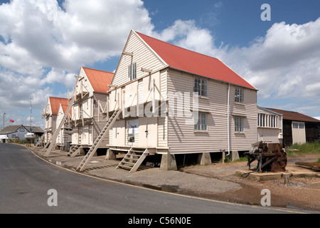 Angleterre Essex Tollesbury Coast Sail Lofts bureaux Bâtiments Banque D'Images