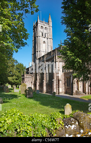 St Andrew's Church dans le village de Somerset Angleterre Blagdon Banque D'Images