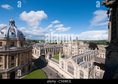 Vue sur Oxford Banque D'Images