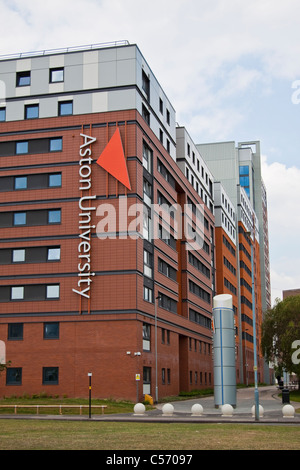 L'université d'Aston à Birmingham Banque D'Images