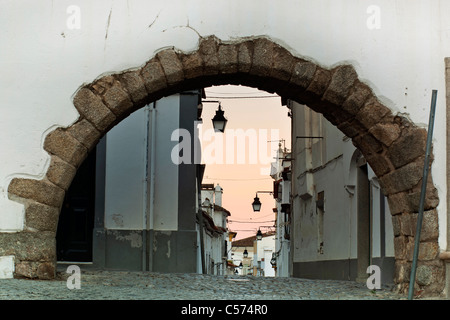 Arch, Evora, Portugal, Europe Banque D'Images