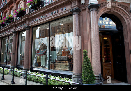 James Purdey & Sons, armuriers, Mayfair, Londres Banque D'Images