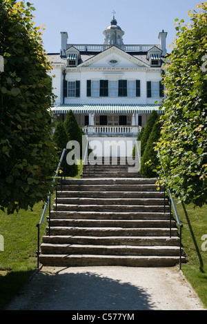 Le Mont, Edith Wharton conçu mansion, Chatham, Massachusetts, les Berkshires Banque D'Images