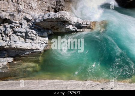 Whirlpool à Rocky Creek Banque D'Images