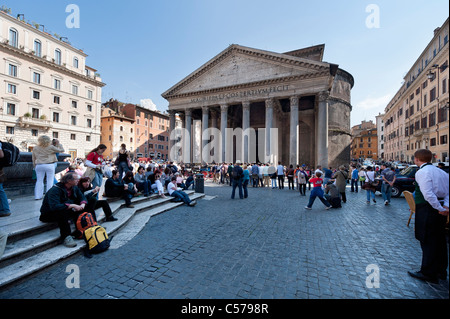 Le Panthéon, Rome Banque D'Images