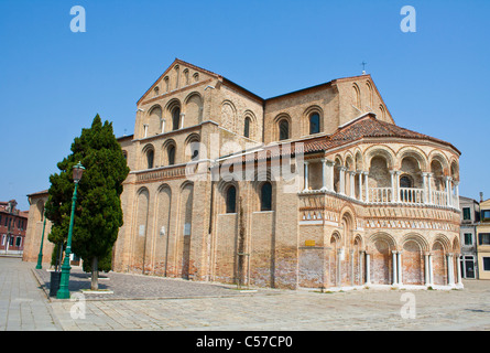 Basilique Santi Maria e Donato, Murano, Venise Banque D'Images