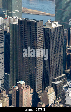 Seagram Building New York City, USA. Banque D'Images