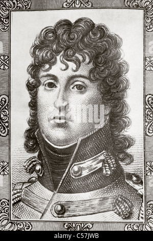 Joachim Murat, 1767 - 1815. Soldat français. Maréchal de France, Roi de Naples. Banque D'Images