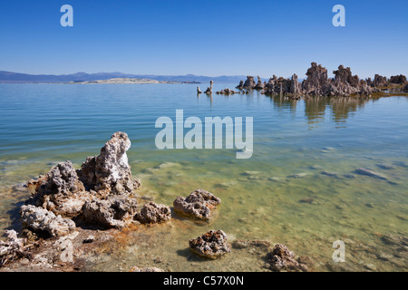 Mono Lake Californie formations tufa à Mono Lake, réserve d'État tufa, Sierra Nevada, Californie États-Unis États-Unis d'Amérique, Amérique du Nord Banque D'Images