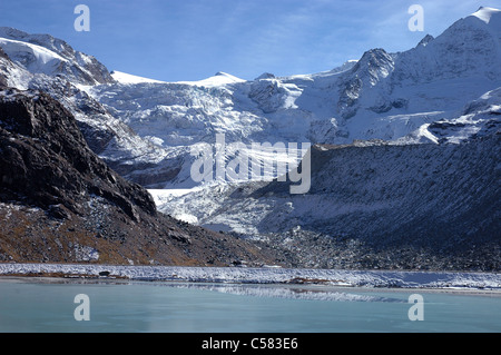 Moiry, glacier, Valais, Alpes, Suisse, lac, mer, montagnes Banque D'Images