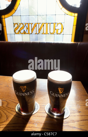 République d'Irlande, Irlande, Pub, pub, pub irlandais, Irish Pubs, Pub intérieur, Guinness, vacances, voyages, locations Banque D'Images