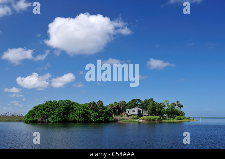 Chassahowitzka wildlife reserve, National Wildlife Refuge, du Golfe, de la mer, au Mexique, près de Spring Hill, Florida, USA, United States, Amérique Latine Banque D'Images