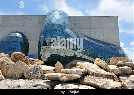 Nouveau musée de Salvador Dali, Saint Petersburg, Florida, USA, United States, Amérique, verre, musée Banque D'Images