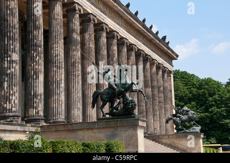 Altes Museum Berlin im Lustgarten Banque D'Images