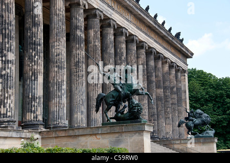 Altes Museum Berlin im Lustgarten Banque D'Images