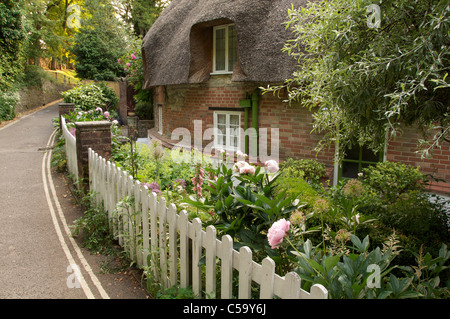 Historique La 16e siècle "Hangmans Cottage", l'ancienne résidence officielle du Dorchester de bourreau. Dorset, Angleterre. Banque D'Images