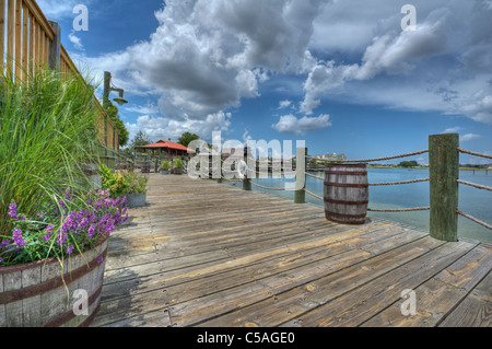 Lake Sumter Boardwalk Landing Banque D'Images