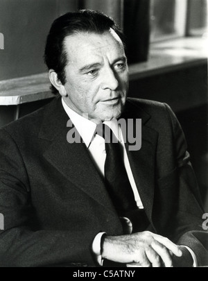 RICHARD BURTON (1925-1984) en 1974, l'acteur gallois Banque D'Images