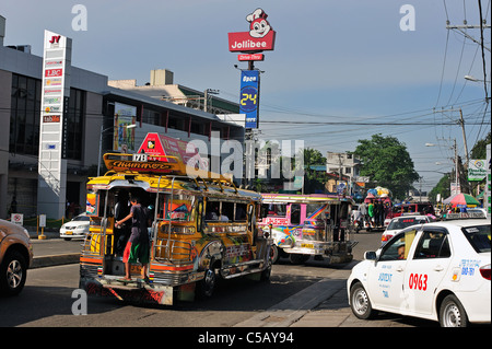 La ville de Cebu Philippines pointe du matin Banque D'Images