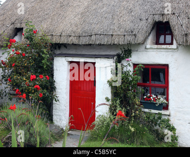 Chaumière Clogherhead Co. Louth Irlande Banque D'Images