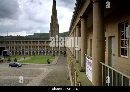 Pièce Hall à Halifax , West Yorkshire Banque D'Images